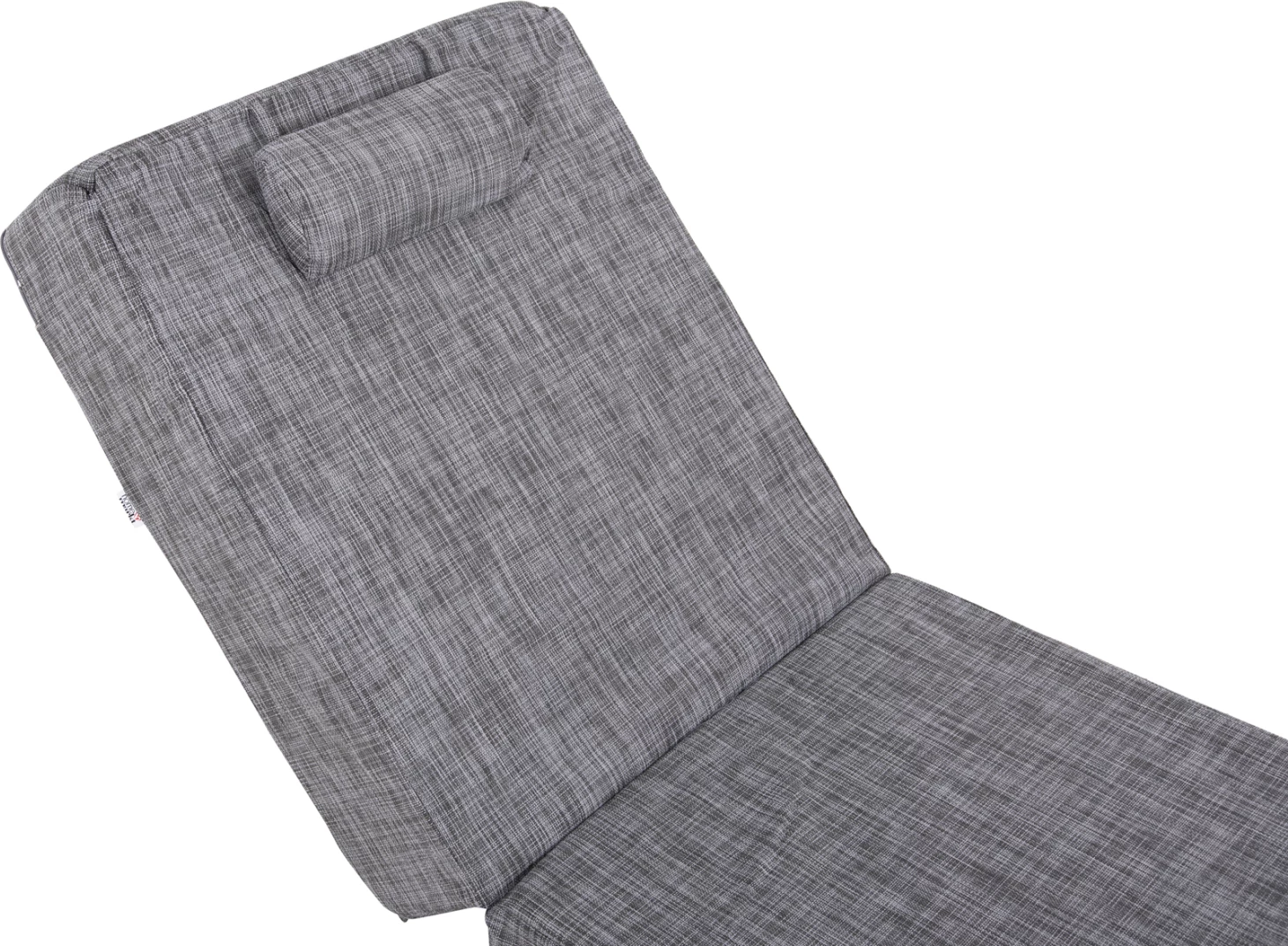 Blazina za ležalnik SIFNOS iz tekstilena v sivi barvi FH11761.10 200(120+80)x70x20Hcm