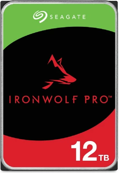 Notranji trdi disk Seagate IronWolf Pro ST12000NT001, 12 TB, 7200 RPM, 256 MB, 3,5", Serial ATA III