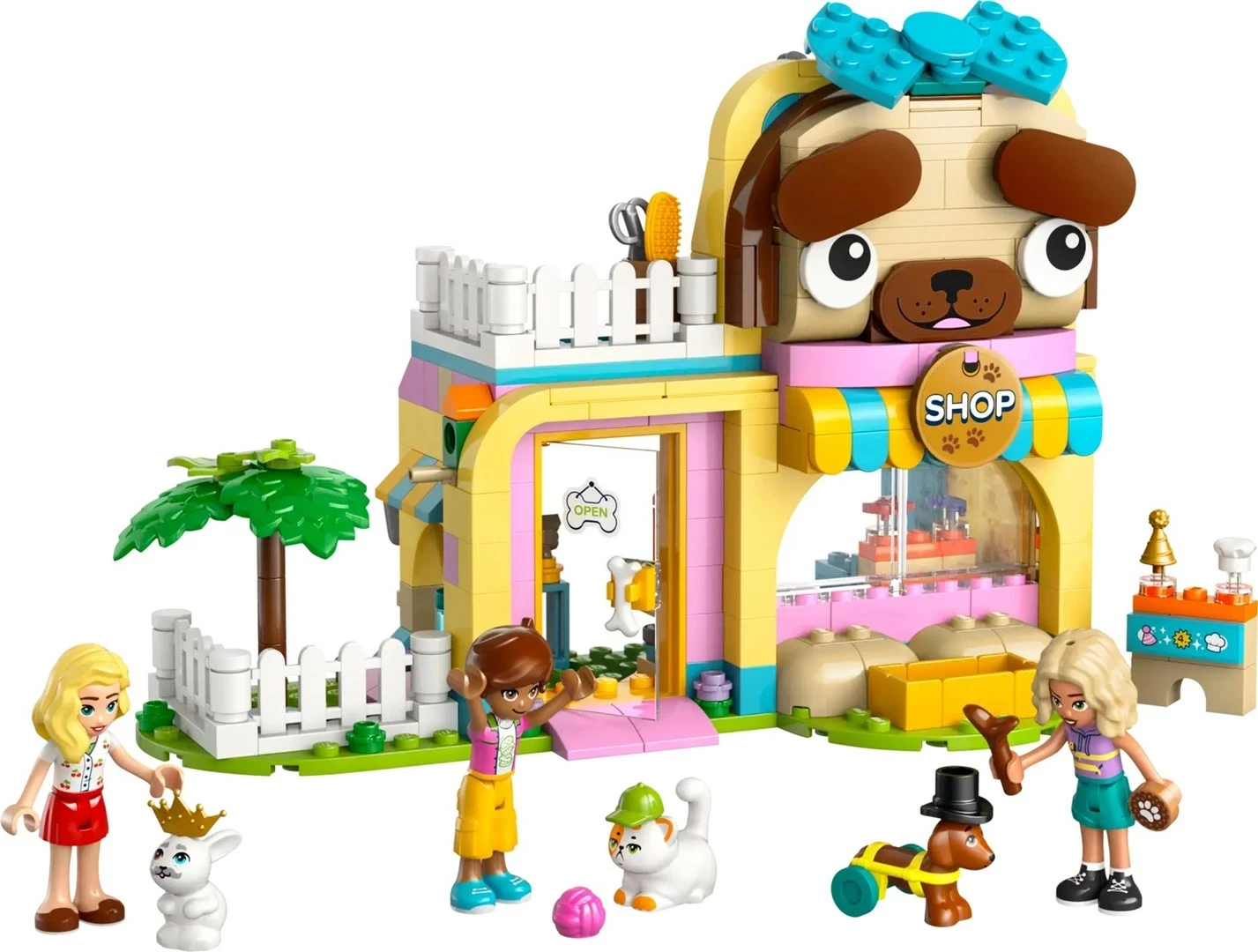 Trgovina z dodatki za hišne ljubljenčke LEGO Friends 42650