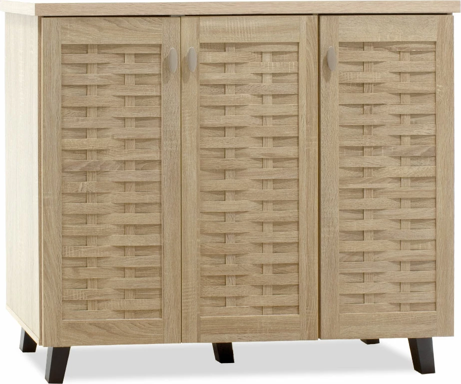 Omara za čevlje 16 parov MANTAM sonoma 115,5x40x92 cm