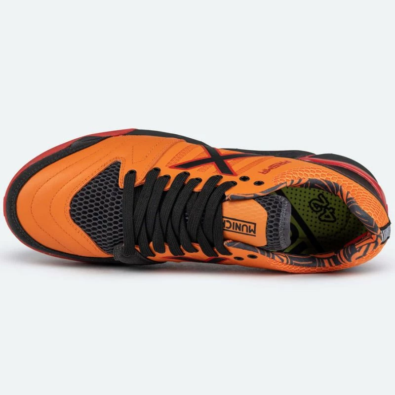 Atletske čevlje za nogomet, moški Munich, oranžni