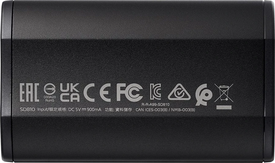 Zunanji trdi disk 2 TB, črn ADATA SD810