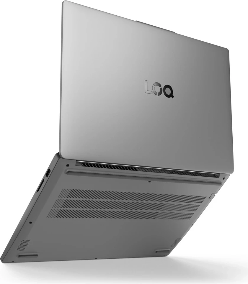 Prenosnik za igre Lenovo LOQ 15IAX9E, 15,6", Intel Core i5-12450HX, 16 GB RAM, 512 GB SSD, NVIDIA RTX 2050, siv