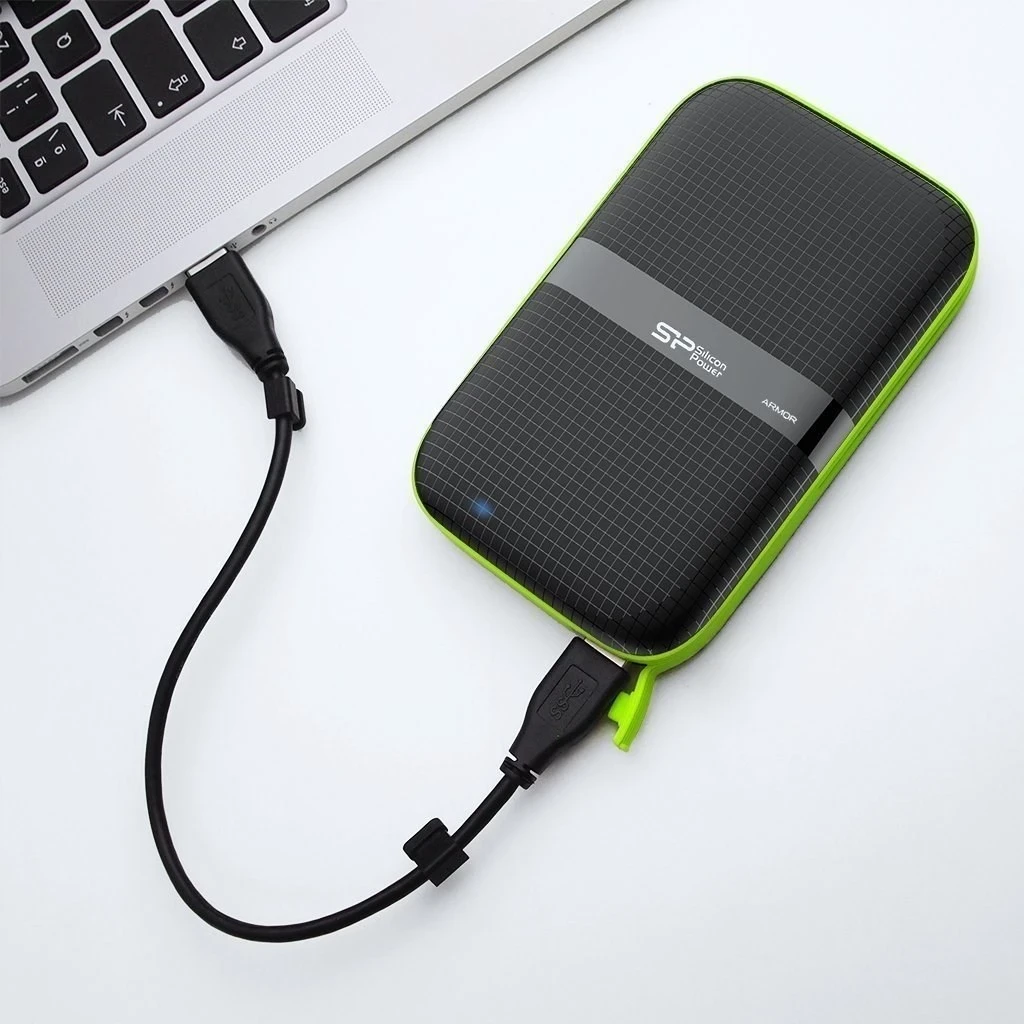 Zunanji trdi disk Silicon Power Armor A60, 2TB, črn