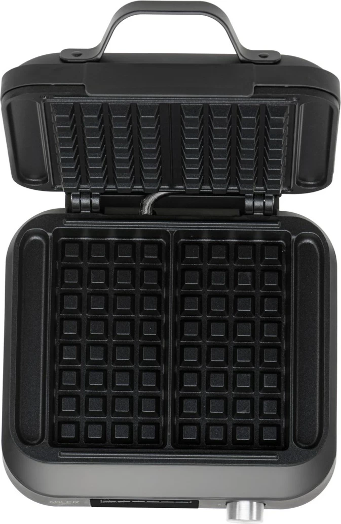 Pekač vafljev Adler AD 3087, črn