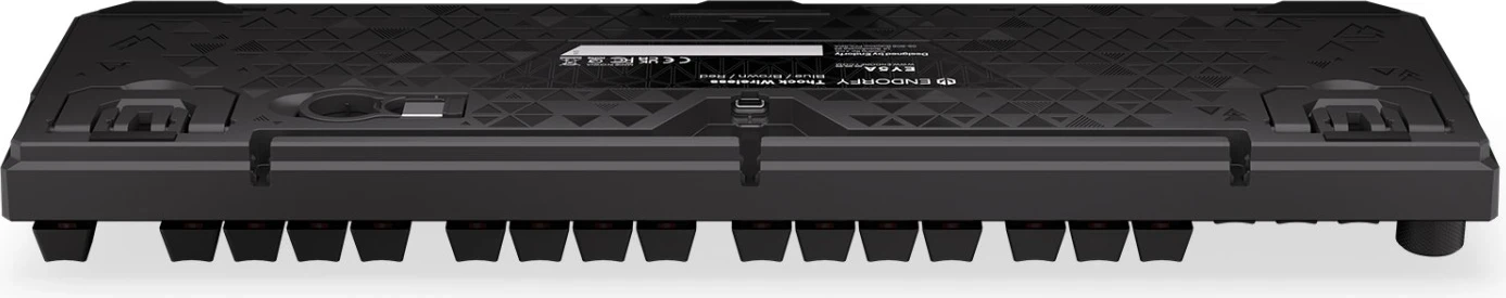 Gaming tipkovnica Endorfy Thock, Wi‑Fi, črna
