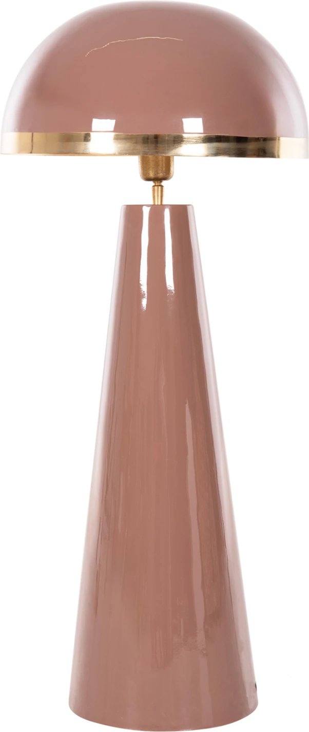 Talna svetilka SMUSH FH4257.06 kovinska v lososovi in zlati barvi - vrtljiva kapica Φ36,5x84Hcm