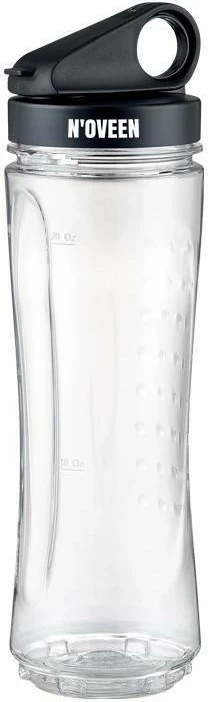 Blender za športne napitke Mix & Fit X-Line SB2000 N'OVEEN, 500 W, 800 ml, črn