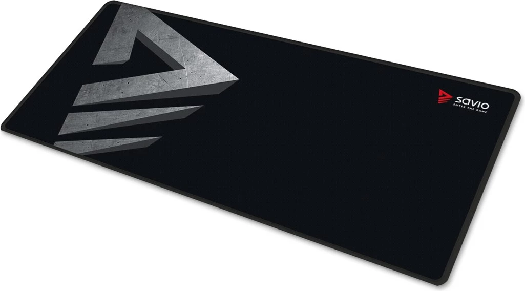 Podloga za miško za igre Savio Precision Control XXL, 1000x500x3 mm, črna