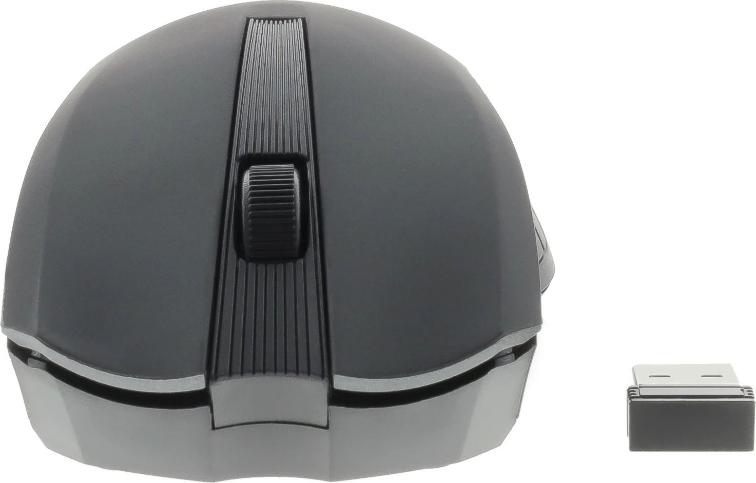 Brezžična miška YENKEE Monaco YMS 2015GY, 2.4 GHz, 3 tipke, siva