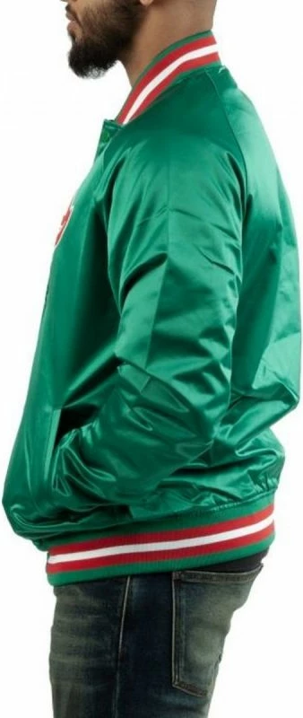 Jakna za moške Mitchell & Ness, NBA Milwaukee Bucks, zelena