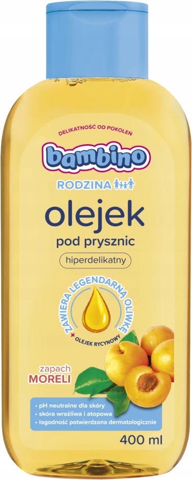 Olje za prhanje hipoalergeno Marelica Bambino 400 ml