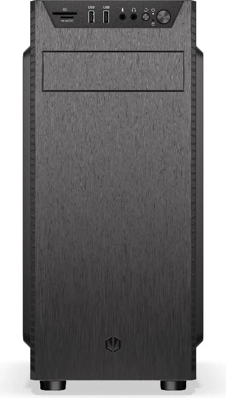 Ohišje za računalnik ENDORFY Armis 100 Solid, EY2A015, črno