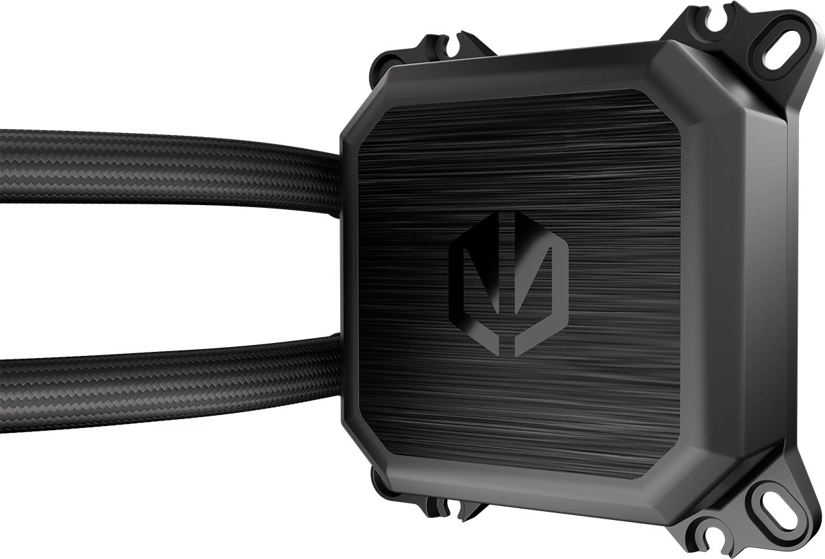 Vodna hladilna enota za procesor Endorfy Navis F240, 240 mm, 2x12 cm ventilatorja, črna