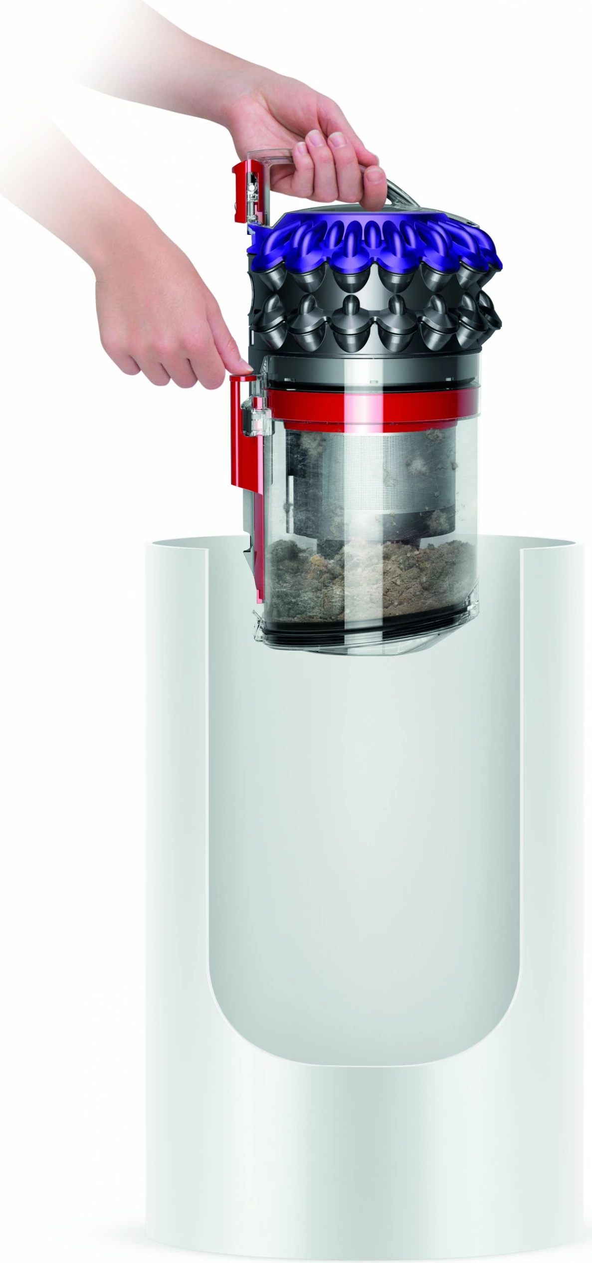 Sesalnik Big Ball Parquet 2 Dyson, 600 W, 1,5 L, srebrna/vijolična