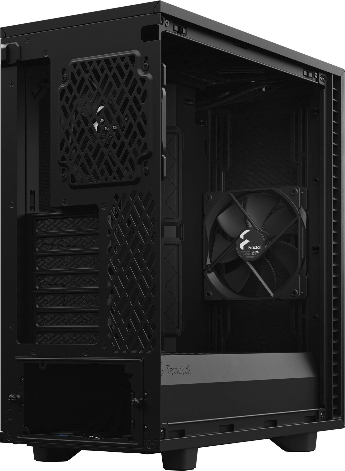 Kompakt ohišje Fractal Design Define 7 Compact, Midi Tower, ATX, micro ATX, Micro-ITX, črno