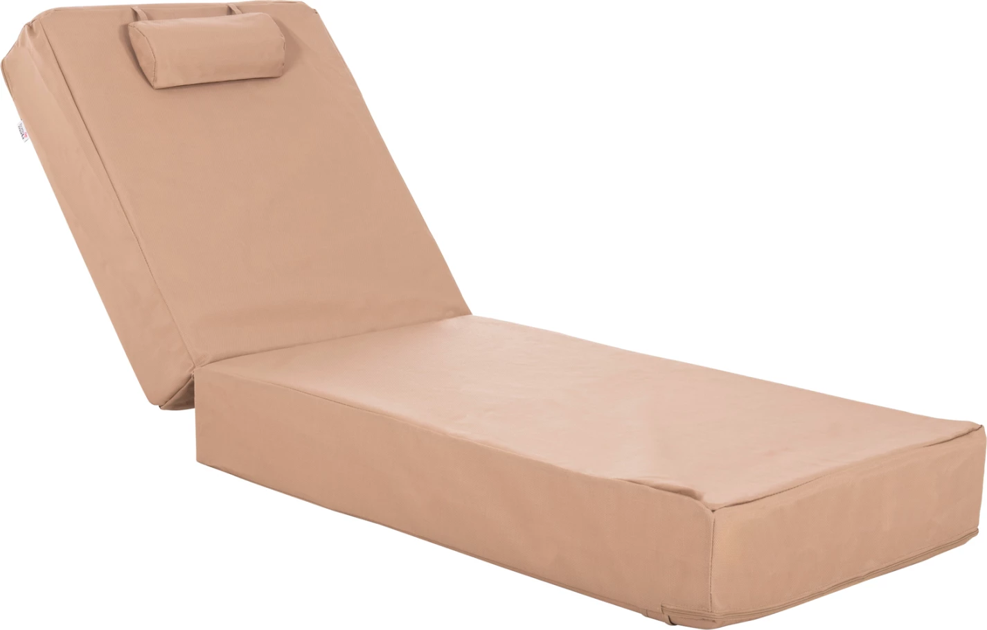 Blazina za ležalnik iz tekstilena SIFNOS MOCHA FH11761.04 200(120+80)x70x20Hcm