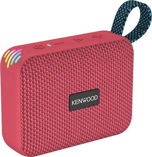Prenosni zvočnik Kenwood AS-60BT-V, 5 W, rdeč