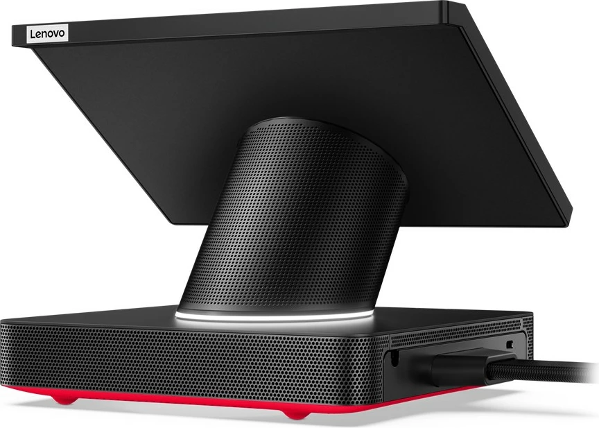 Računalniško ohišje Lenovo ThinkSmart SP Hub Teams, zaslon na dotik, črn