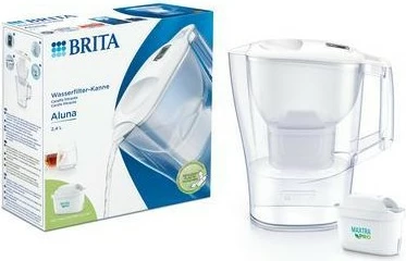 Filtrirnik vode Aluna, Brita, 1 kos, prozorno, belo