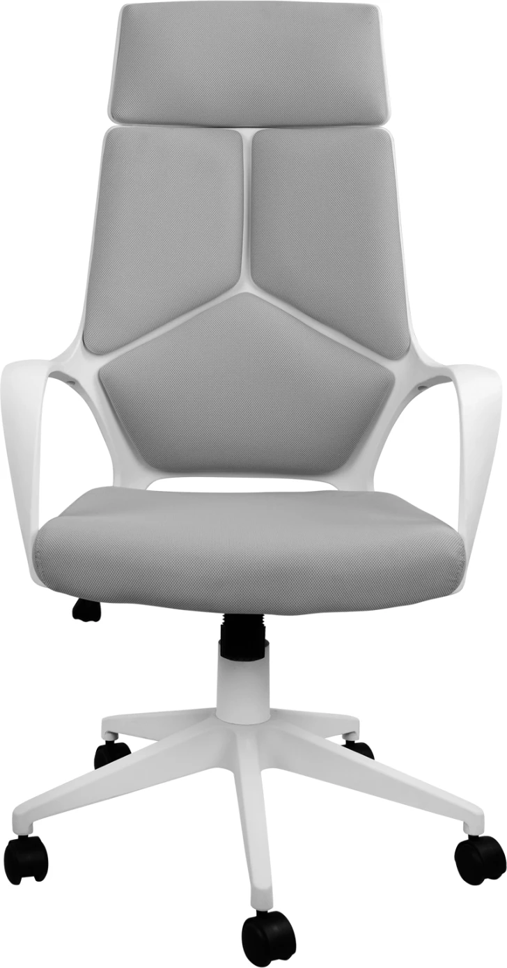 Pisarniški stol FH1054.21 sivo in belo ogrodje 64x61x126 cm