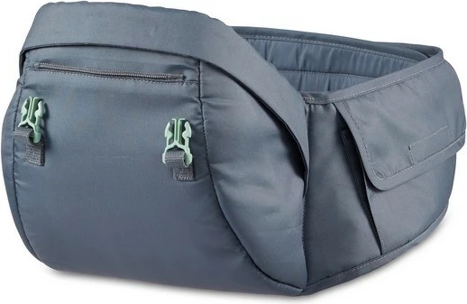 Večfunkcijski nosilec za dojenčke 5-v-1 s sedežem na boku, B-kids, 150300012, 0m+ 5,5–20,4 kg, siv