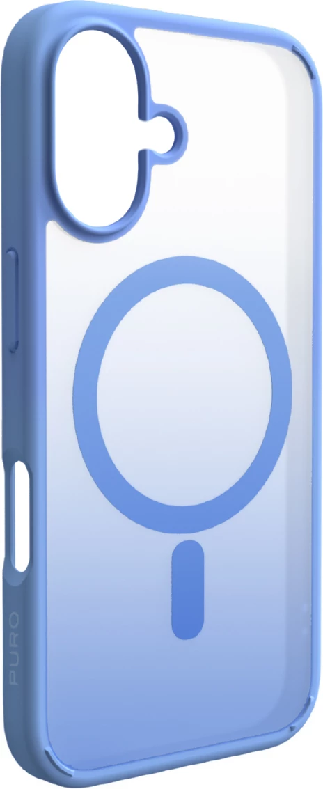 Ovitek Gradient Puro za iPhone 17, MagSafe, TPU, modre barve