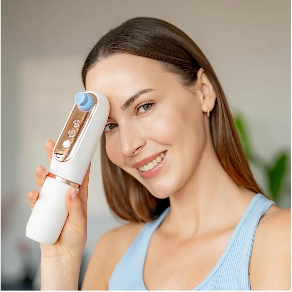 Naprava za nego obraza Beautifly B-Hydraclear PRO, 3 hitrosti, HD kamera, bela
