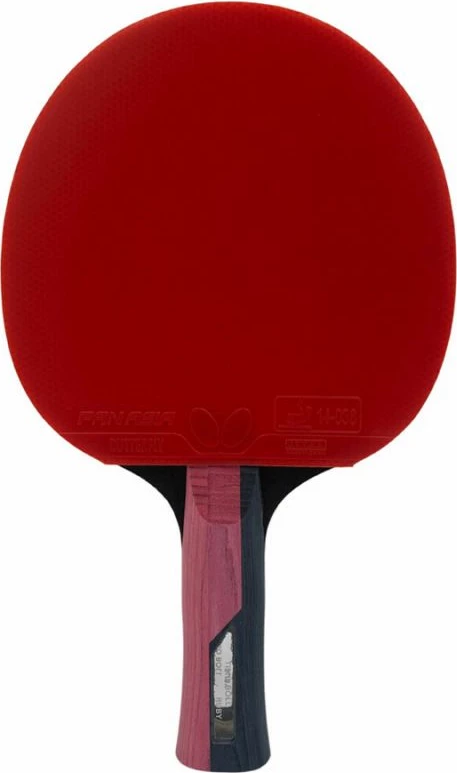 Reket za namizni tenis Butterfly Timo Boll Ruby, rdeče-črn