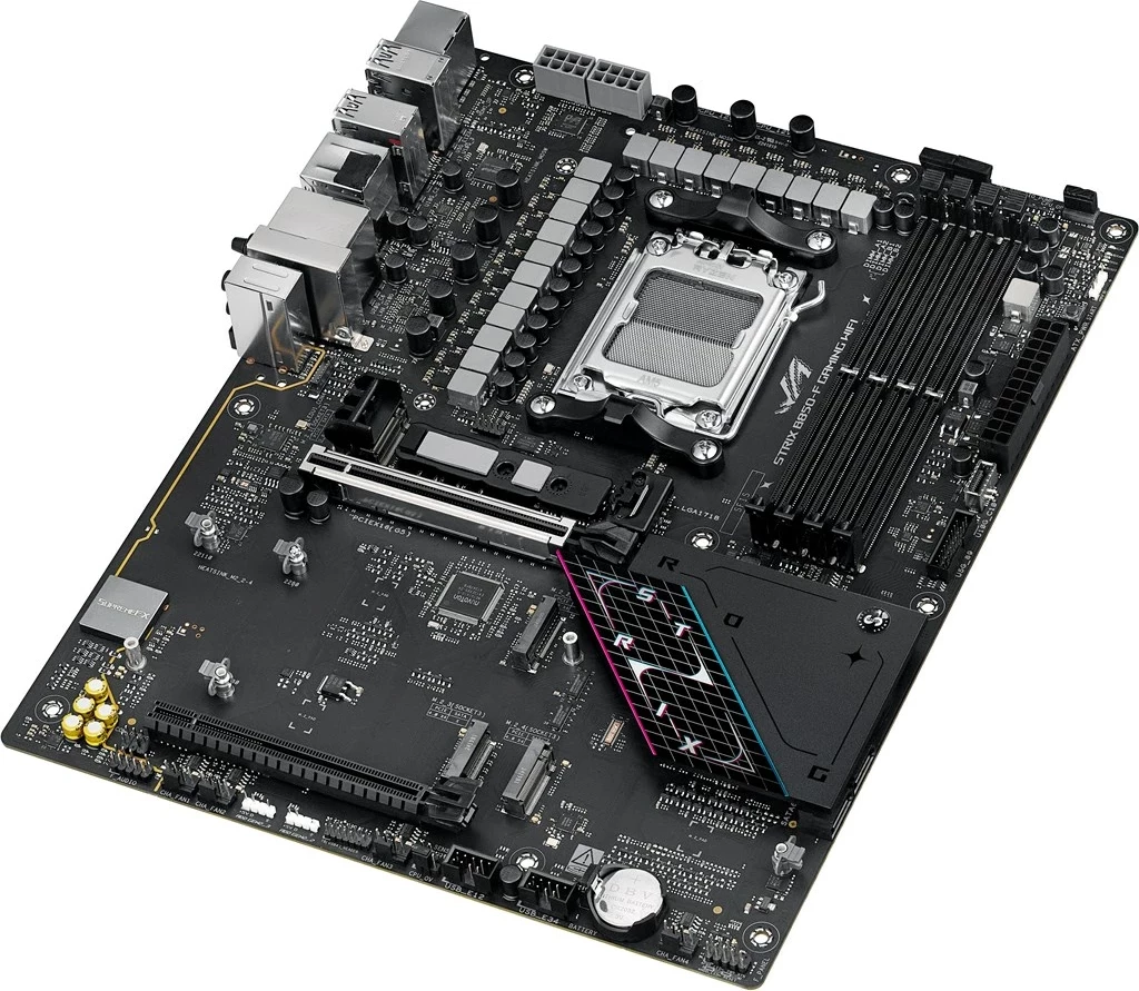 Matična plošča ASUS ROG STRIX B850-F GAMING, Socket AM5, ATX, črna