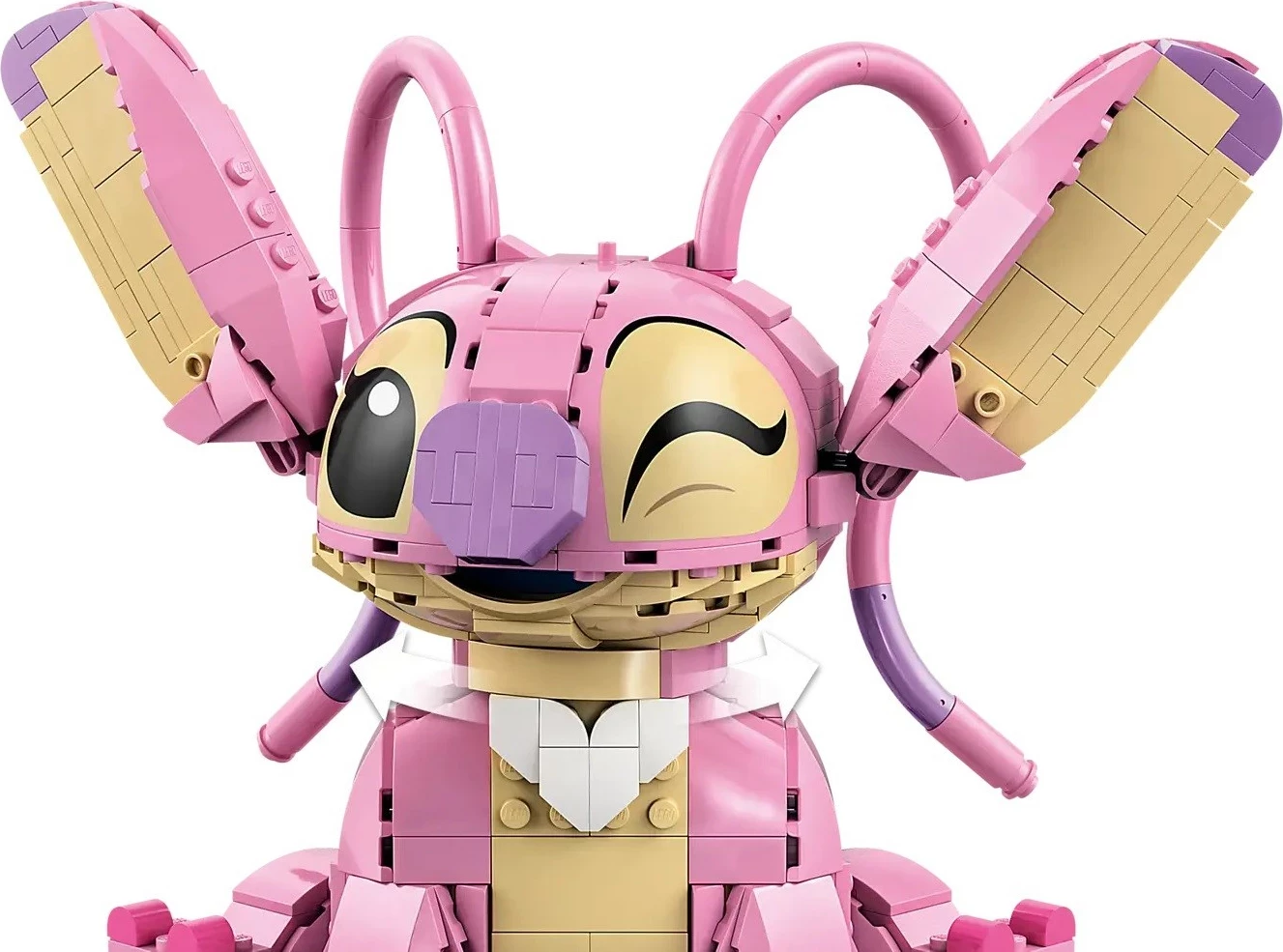 Set gradnje Disney Angel 43257, 782 kosi, rožnat