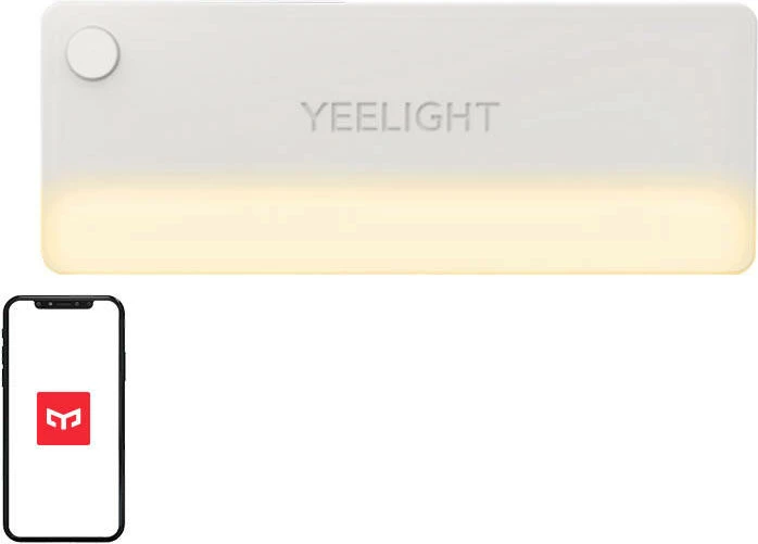 LED luči s senzorjem za predale, 4 kosi, Yeelight YLCTD001, bela