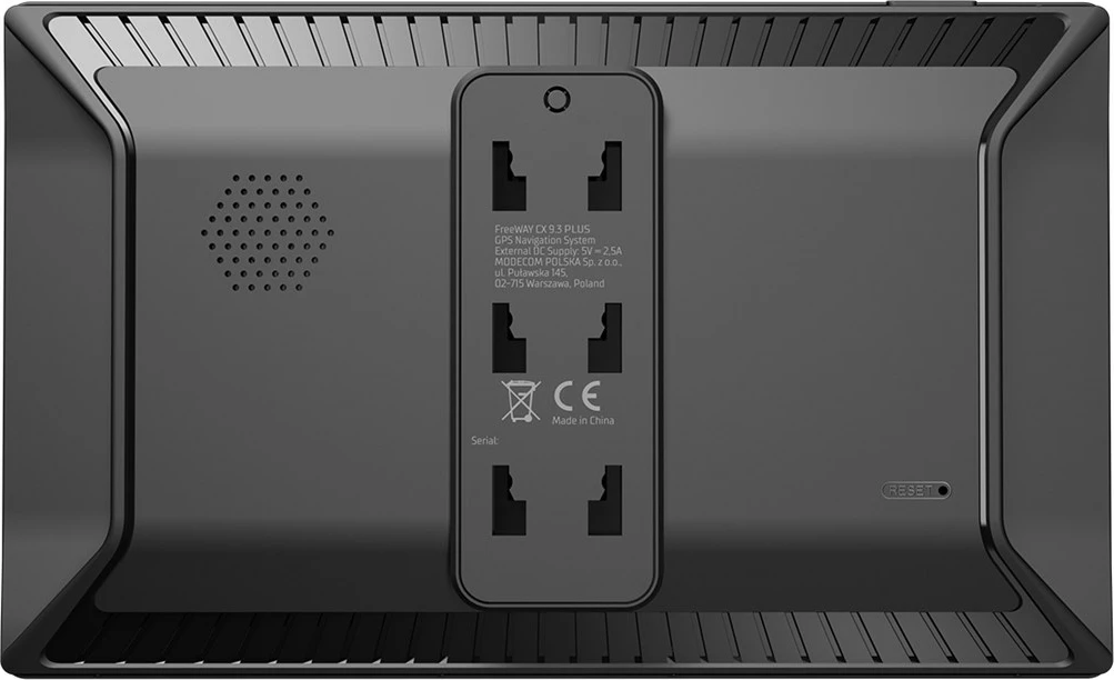 GPS-navigacija za avtomobile MODECOM FreeWAY CX 9.3 PLUS z iGO Navigation, 16 GB, črn