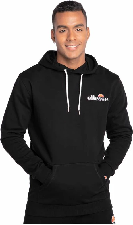 Duks z integriranim kapuco Ellesse, črn, moški