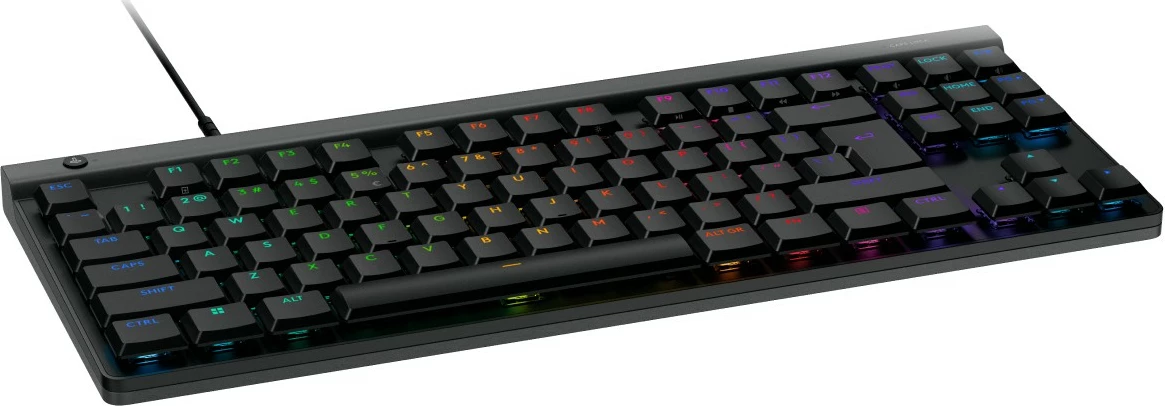 Gaming tipkovnica TKL Logitech G515, žična, RGB, črna