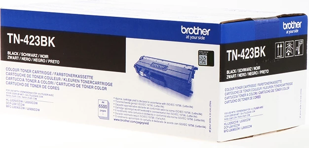 Toner kartuša XL, zmogljivost 6.500 strani, črna — Brother TN-423BK
