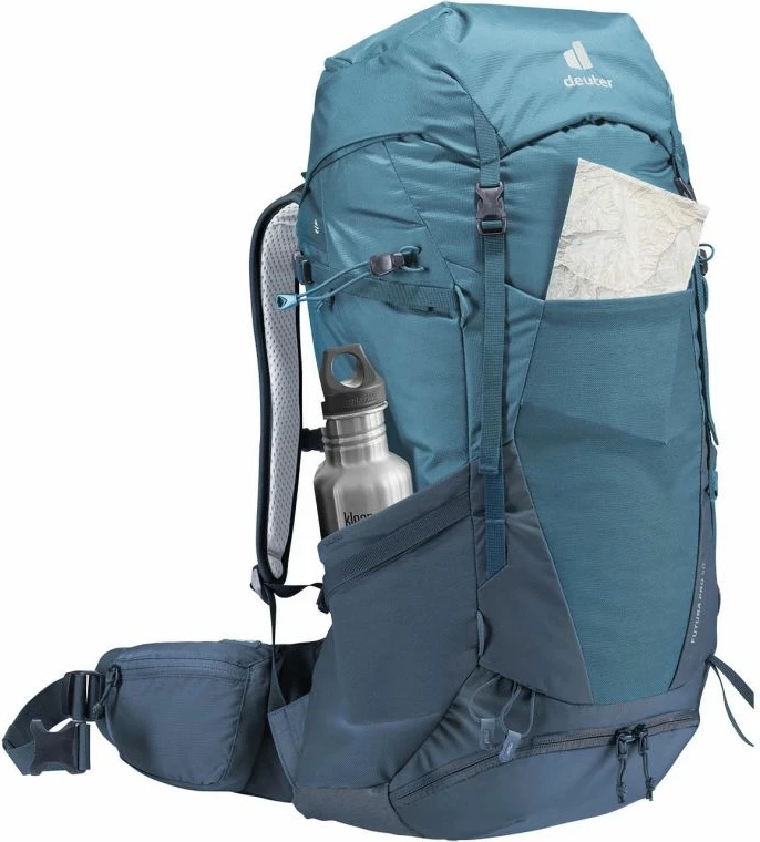 Črno-modra (modra) nahrbtnik Deuter za moške in ženske, 40 L