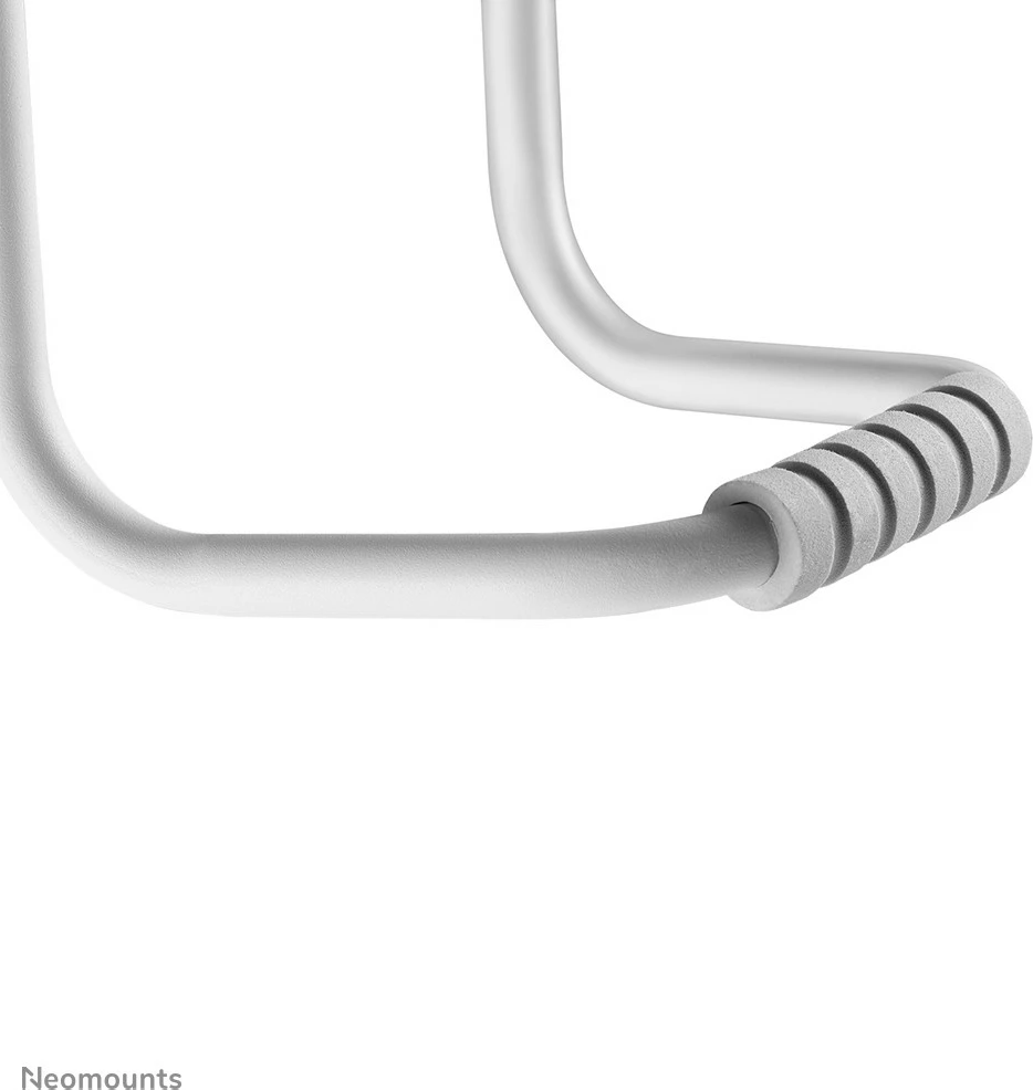 Nosilec za monitor za mizo Neomounts, s sponko/čepom, 8 kg, 43,2 cm (17"), 81,3 cm (32"), 100 x 100 mm, bel