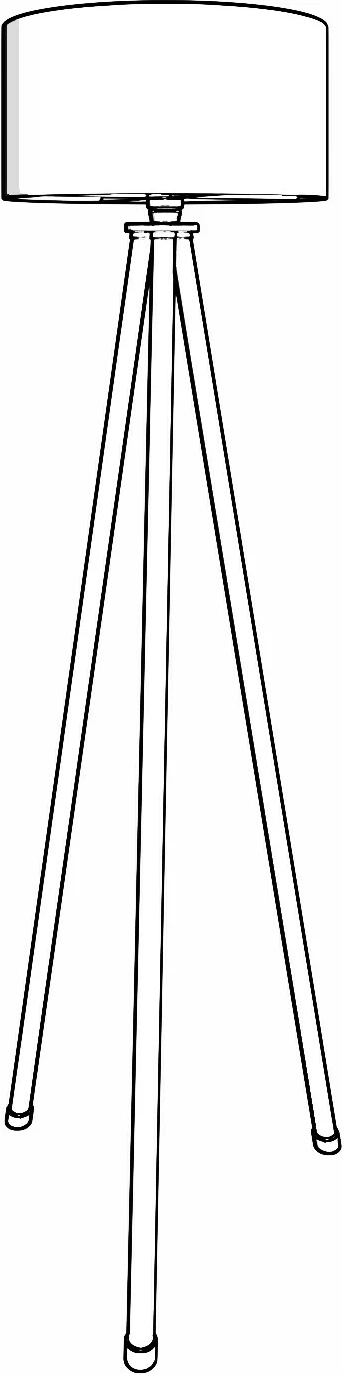 Talna svetilka Opviq KS-11101, krem in črna