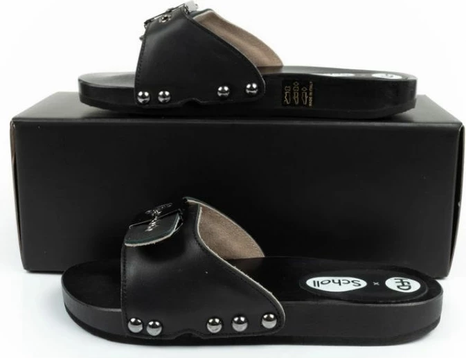 Modne klompe, Scholl, črne