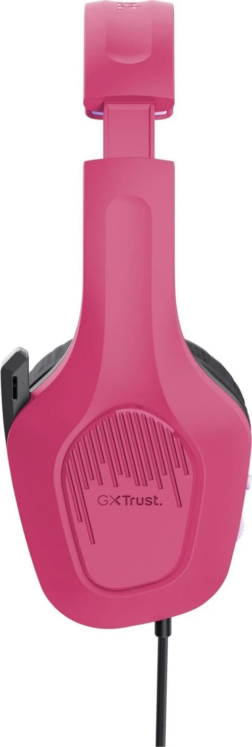 Slušalke za igre Trust GXT 415 Zirox, z žico, rožnate