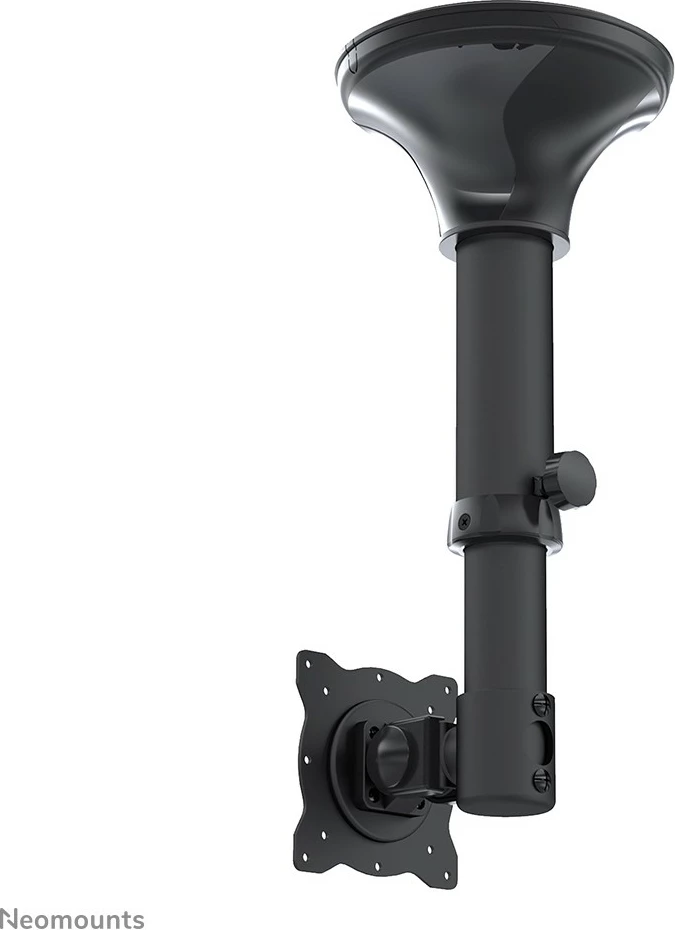 Stropni nosilec za zaslon do 30 inč, Newstar FPMA-C025BLACK, črn