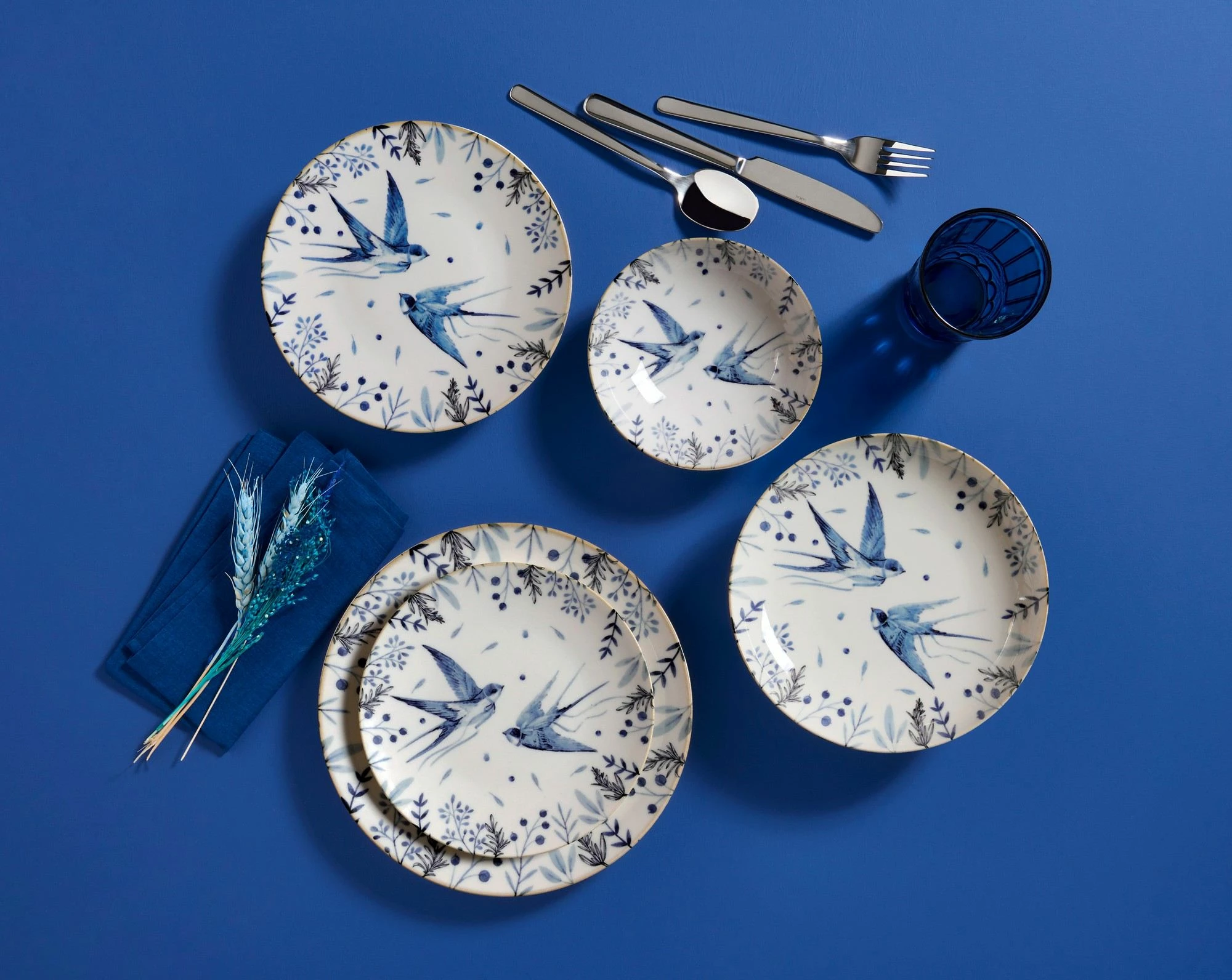 Jedilni set, porcelan, 24-delni, Hermia, GBSATN24KY4E4072