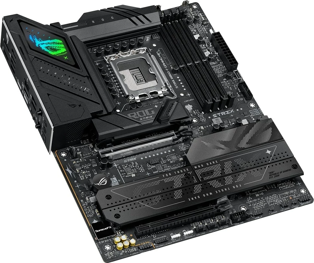 Matična plošča ROG STRIX B860-F GAMING WIFI ASUS, Socket LGA 1851, ATX, večbarvna