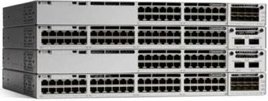 Upravljan stikalo Cisco Catalyst 9300L-24P-4X-A, 24 vrat, Gigabit Ethernet, sivo
