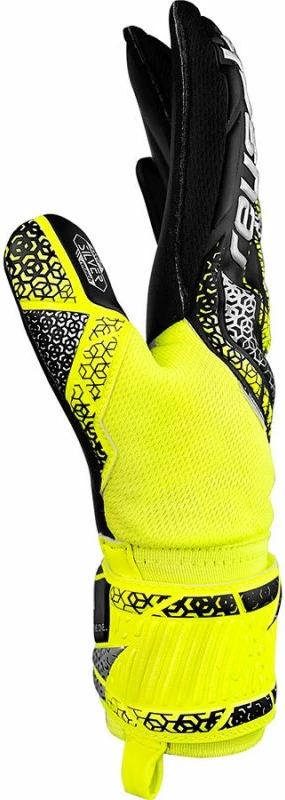 Rokavice za vratarja Attrakt Silver Reusch, moške, črne in rumene