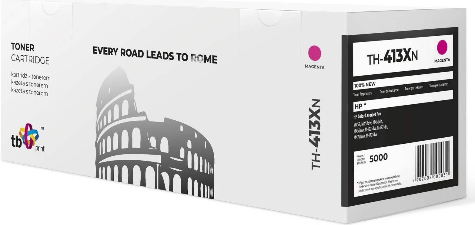 Toner kartuša magenta TB Print TH-413XN za HP Color LaserJet Pro