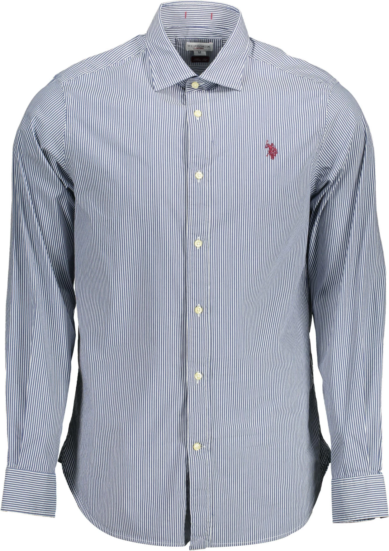 Srajca z dolgimi rokavi, moška, modra U.S. POLO