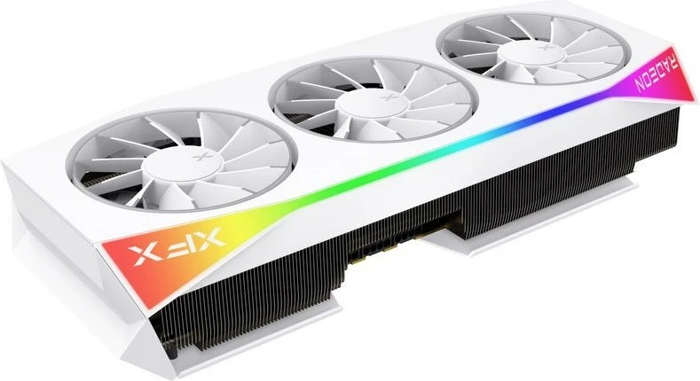 Grafična kartica XFX Mercury Radeon RX 9070 XT OC Magnetic Air Edition, 16 GB GDDR6, bela