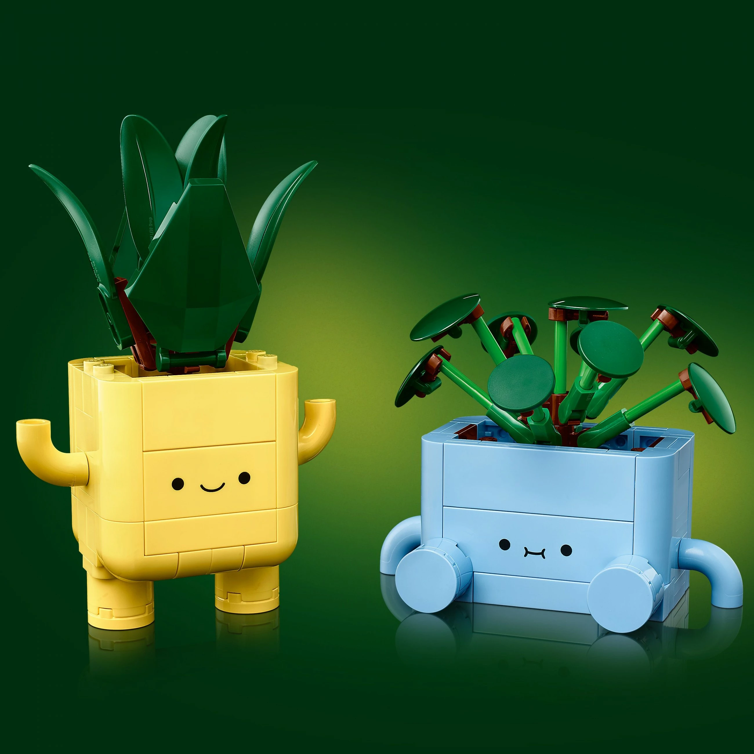 Komplet za sestavljanje dekorativnih rastlin LEGO Botanicals 10349, 217 kosov, večbarven